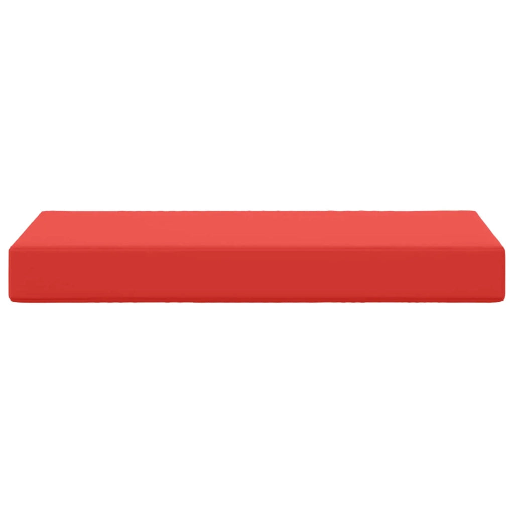 Cuscino da Sedia Esterno Rosso 80 x 40 x 8 cm 100% Poliestere
