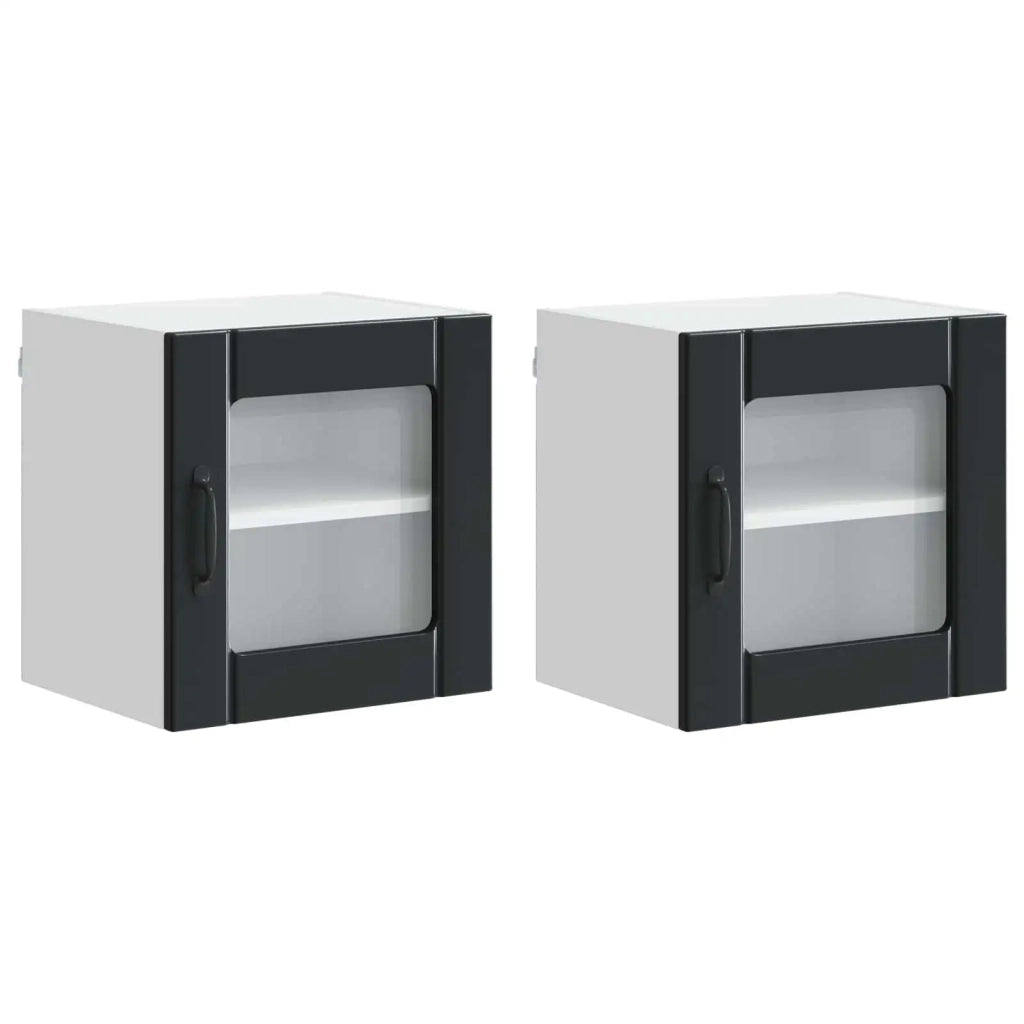 Pannello lavastoviglie Lucca 2 pcs Nero 40 x 31 x 40 cm 884837