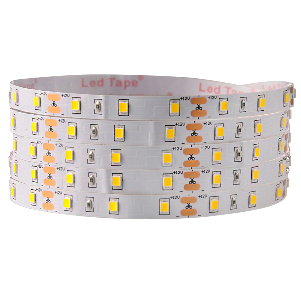 Striscia LED 12V 5m IP20 3300K luce calda 1000lm 10W Polux