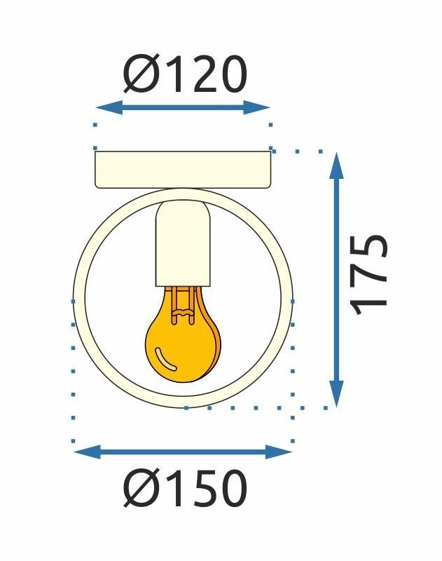 Lampada Da Parete APP990-1W
