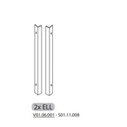 R 2X ELL V01.06.001 - S01.11.008 X COPRICALDAIA RESINA HIMALAYA C/SERRANDA 59X39X98H- 1,0 pz