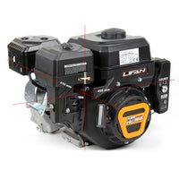 LIFAN KP230-RE Motore a benzina 22mm 6,5 CV 1 cilindro avviamento elettrico per macchine edili
