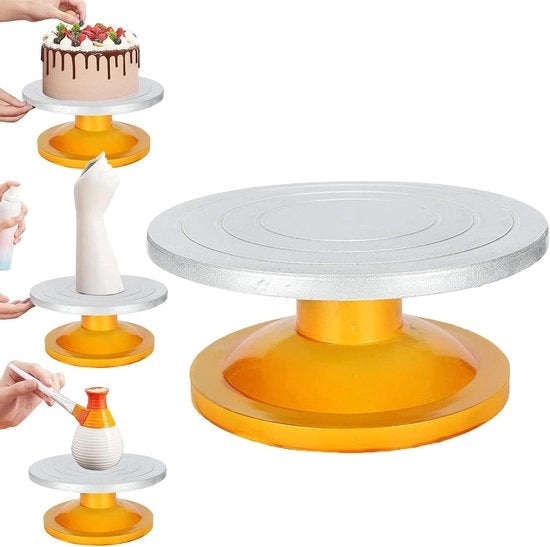 Ruota per Carving Manuale con Tavola di Rotazione - Strumento per Modellazione e Scultura