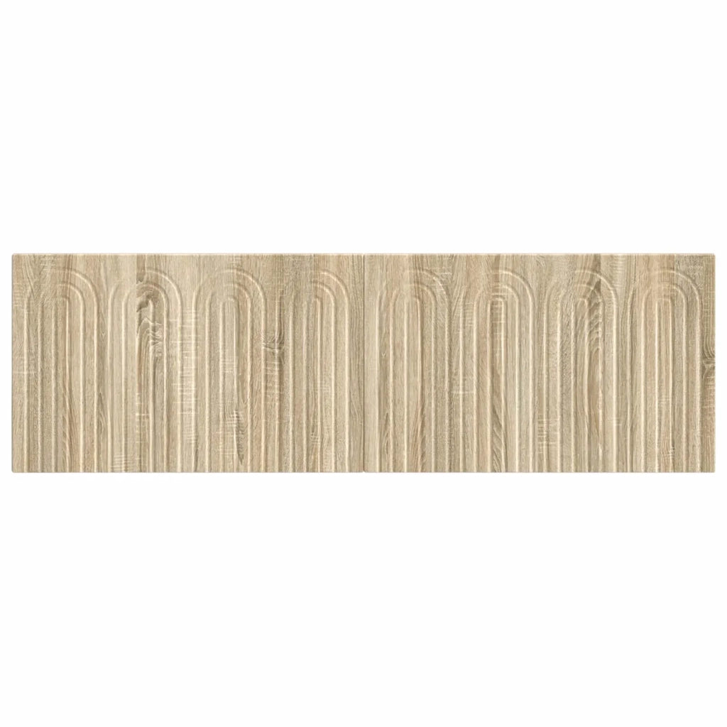 Testiera da Muro ALKMAAR Rovere Sonoma Legno ingegnerizzato 896287