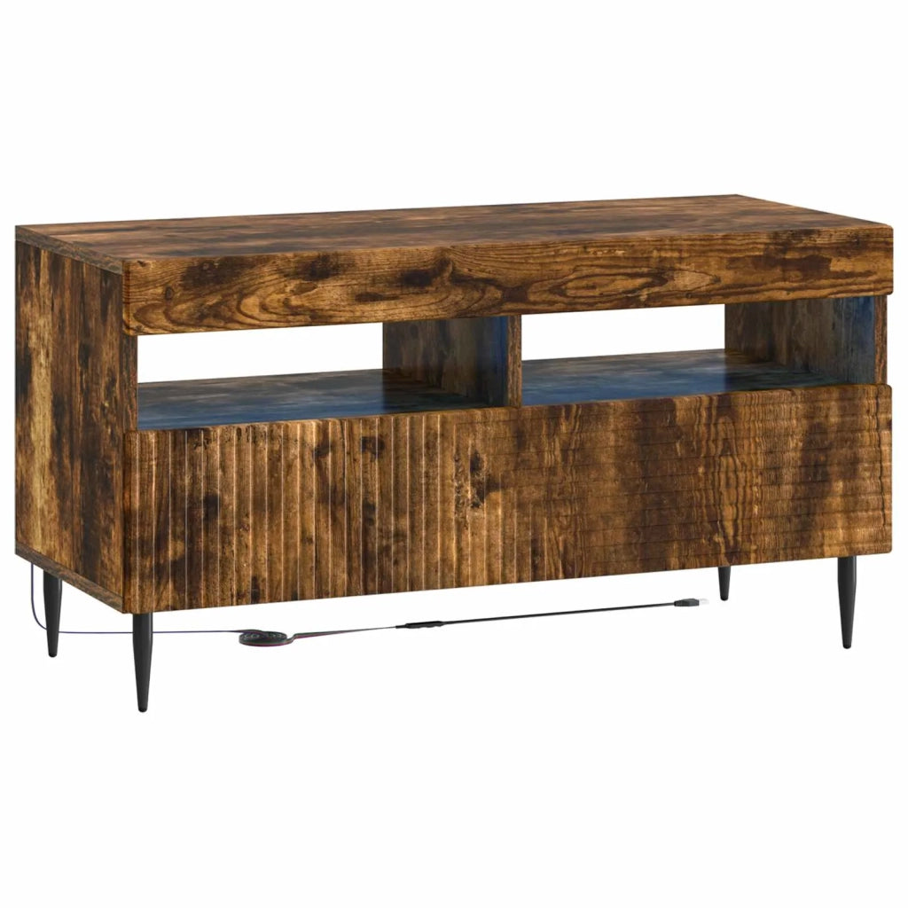 Mobile TV LED Rovere Fumo Legno ingegnerizzato 897000