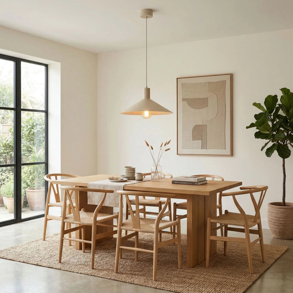 Lampada a sospensione Nox beige 1xE27 36 cm Luminex