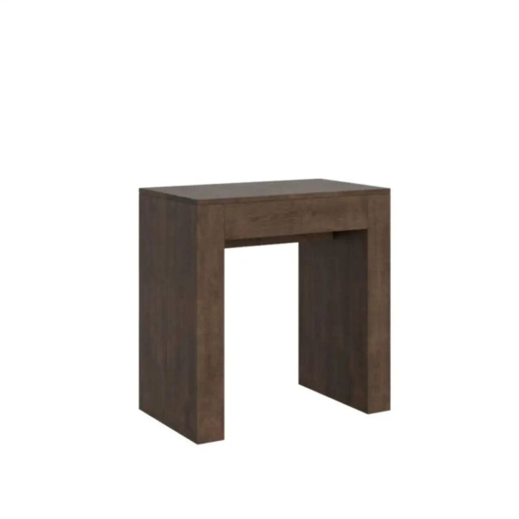 Consolle allungabile 78x47/299 cm Allin quercia natura allunghe interne