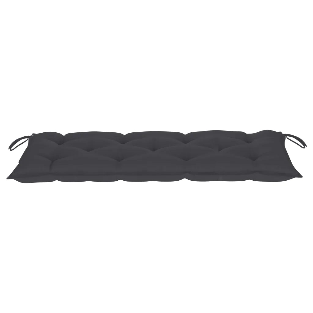 Panca da Giardino Pieghevole con Cuscino 118 cm in BambÃ¹ cod mxl 67006