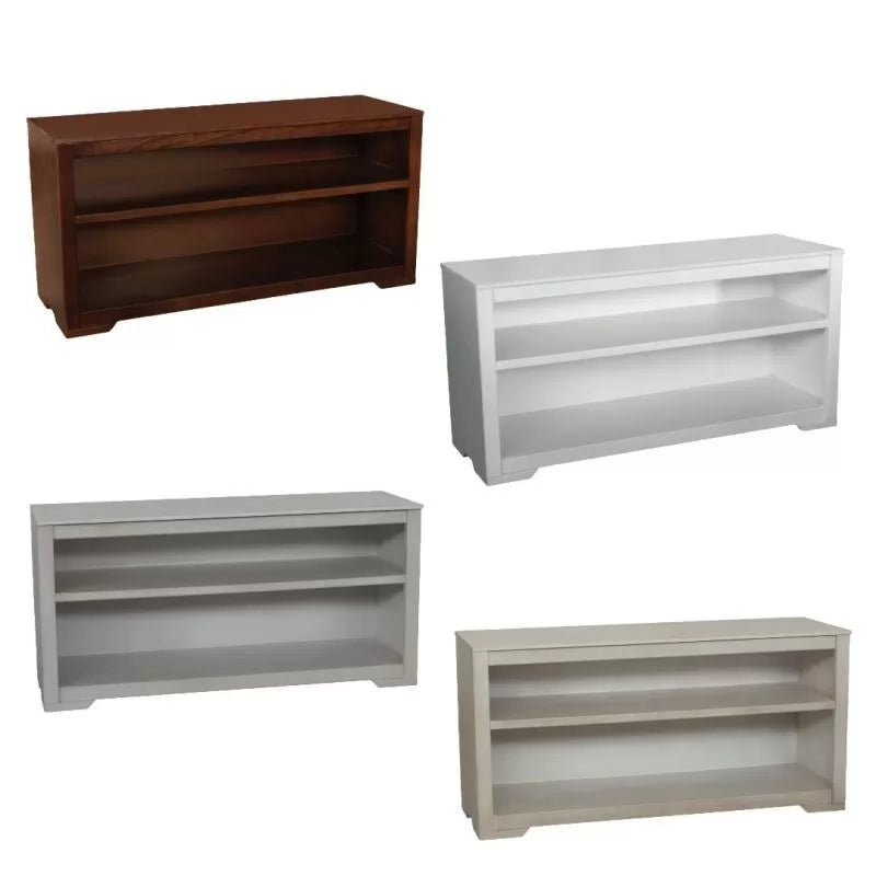 Libreria componibile porta tv vani a giorno legno vari colori 280x40x111 - Mobili 2G