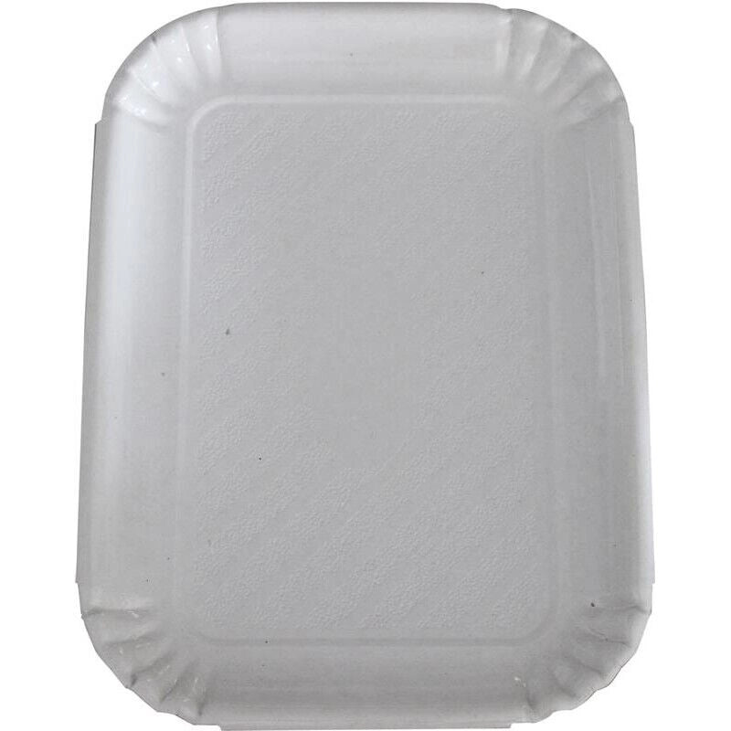 MAURY'S VASSOIO BIANCO RETTANGOLARE IN CONFEZIONE DA 2 PEZZI 22 X 30 CM