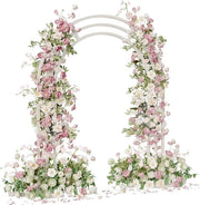 Arco Metallico per Matrimonio - Arco di Ballo - Arco di Sfondo - Stand per Matrimonio - Decorazione per Matrimonio - Decorazione per Festa - Arco per Esterno - Arco per Interno - Arco per Giardino - Arco per Eventi.