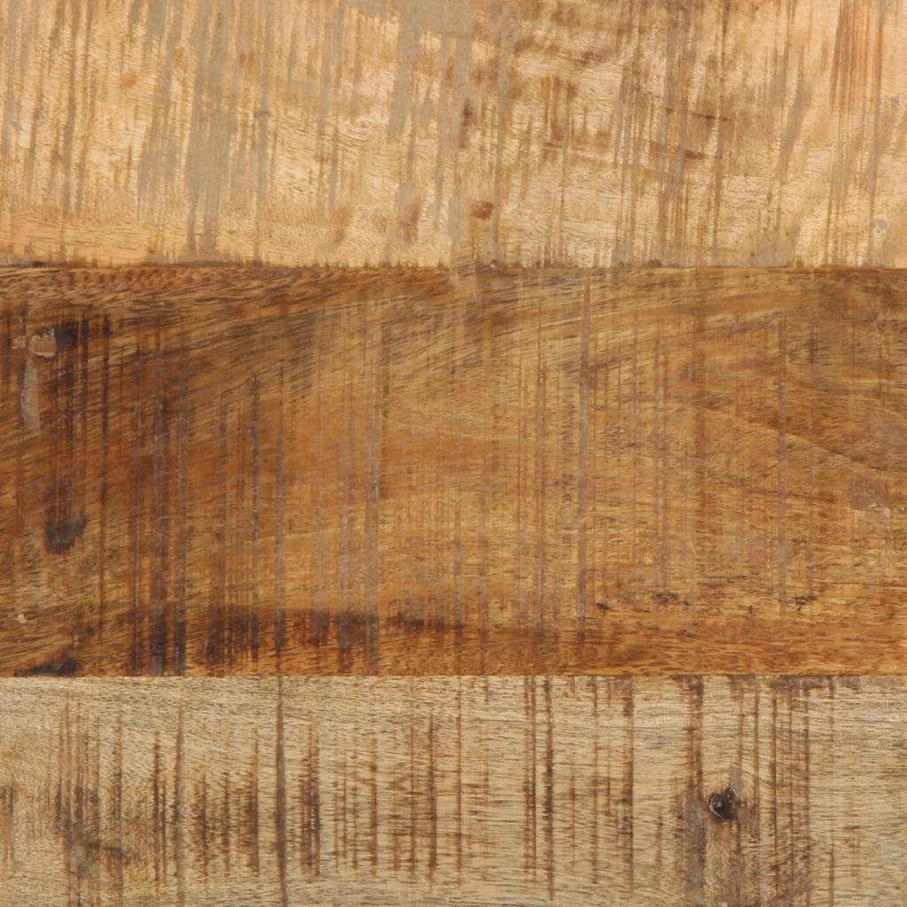 Tavolino Marrone e Nero 40 x 40 x 50 cm Legno di mango massello 4016712