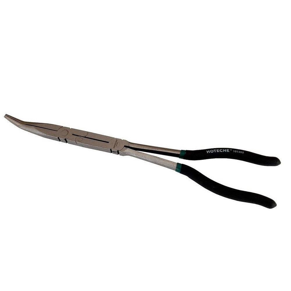 Trade Shop - Pinze Extra Lunghe 13'' Becco Curvo A Doppio Snodo Per Valvole Molle 101502 -