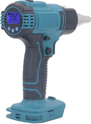 Pistolo di aria calda senza fili con 4 accessori e batteria lithium - Protezione contro sovraccarico - ABS - Regolazione di temperatura - Display LCD a schermo digitale - Alta potenza .