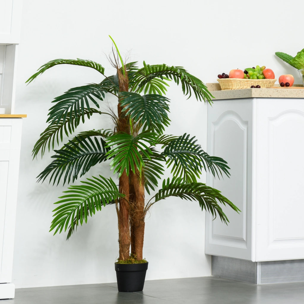 Palma Artificiale in Vaso ¨C zephmum ¨C Verde 120 cm