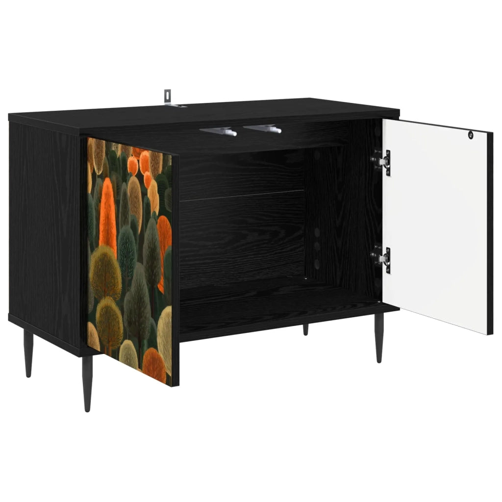 Mobile TV ZAANDAM 69 x 33 x 50,5 cm Rovere Nero 8007020