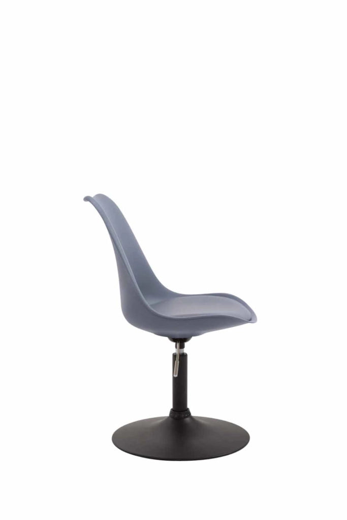 Set di 4 sedie da pranzo Maverick Plastic grigio,nero