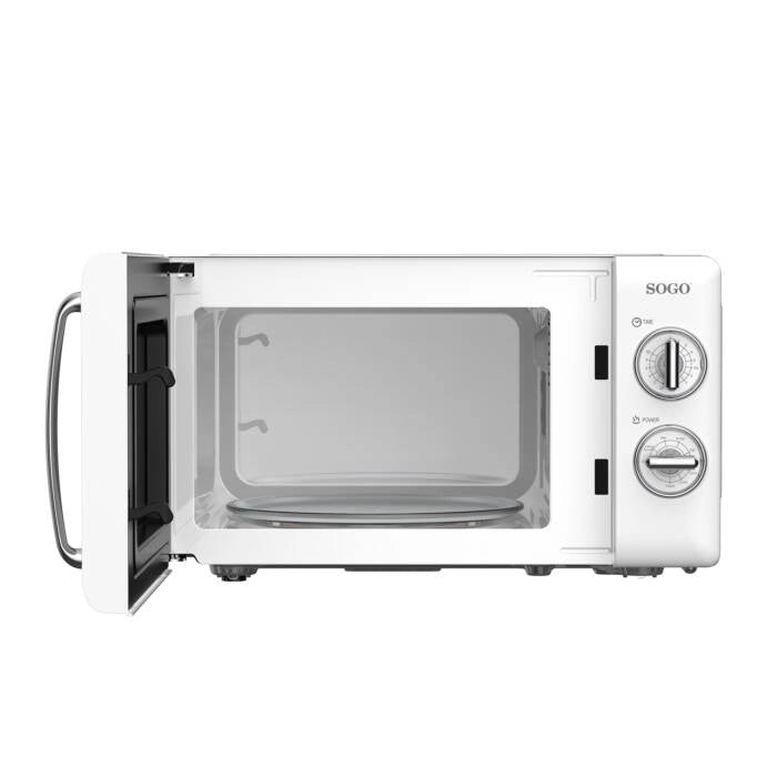 Forno microonde con grill 20L, 700W microonde e 800W grill, timer 30 minuti e funzione scongelamento - Sogo