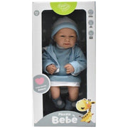 Trade Shop - Piccolo Bebè Bambolotto Bambola Vestito Rosa Vestito Azzurro Bebè Giocattolo -