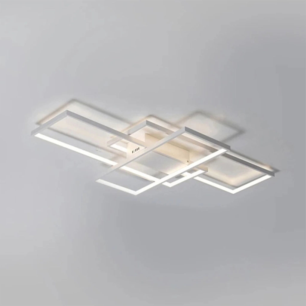 Plafoniera Moderna A Led + Telecomando App660 Bianco