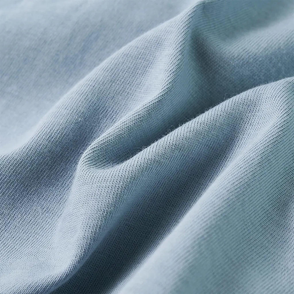 Maglietta da Bambino a Maniche Lunghe Azzurra 128 12717