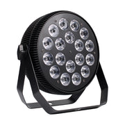 PAR LED SLIM 18x10W RGBW 4 IN 1 IN ALLUMINIO PROFESSIONALE - FARETTO DA PALCO AD ALTA EFFICIENZA PER EVENTI E SPETTACOLI