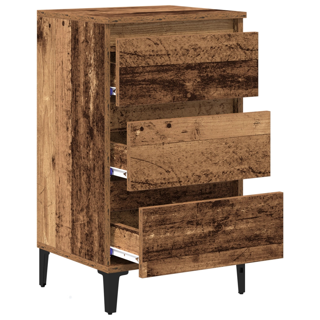 Comodino Legno Vecchio 40x35x70 cm Legno Ingegnerizzato