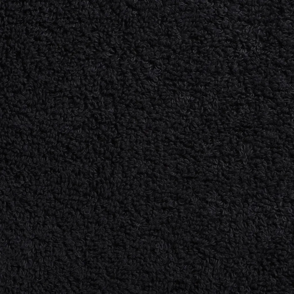 Asciugamani Premium SOLUND 4 pz Nero 30x30 cm 600 g/m² 137420