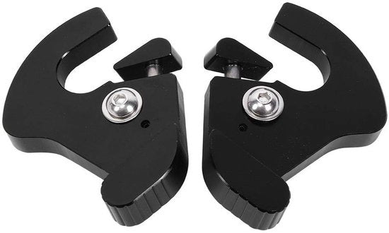 Viti di fissaggio per bagagliaio rotanti, rimovibili e dotati di clip di aggancio, realizzati in alluminio CNC, adatti per barre di sussidi per motociclisti, bagagliai e accessori, leggeri e resistenti, con alta tenuta.