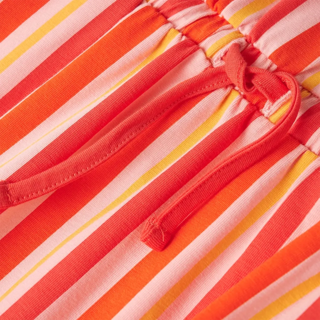 Abito per Bambine con Coulisse Rosa e Rosso 128 CFW3103430