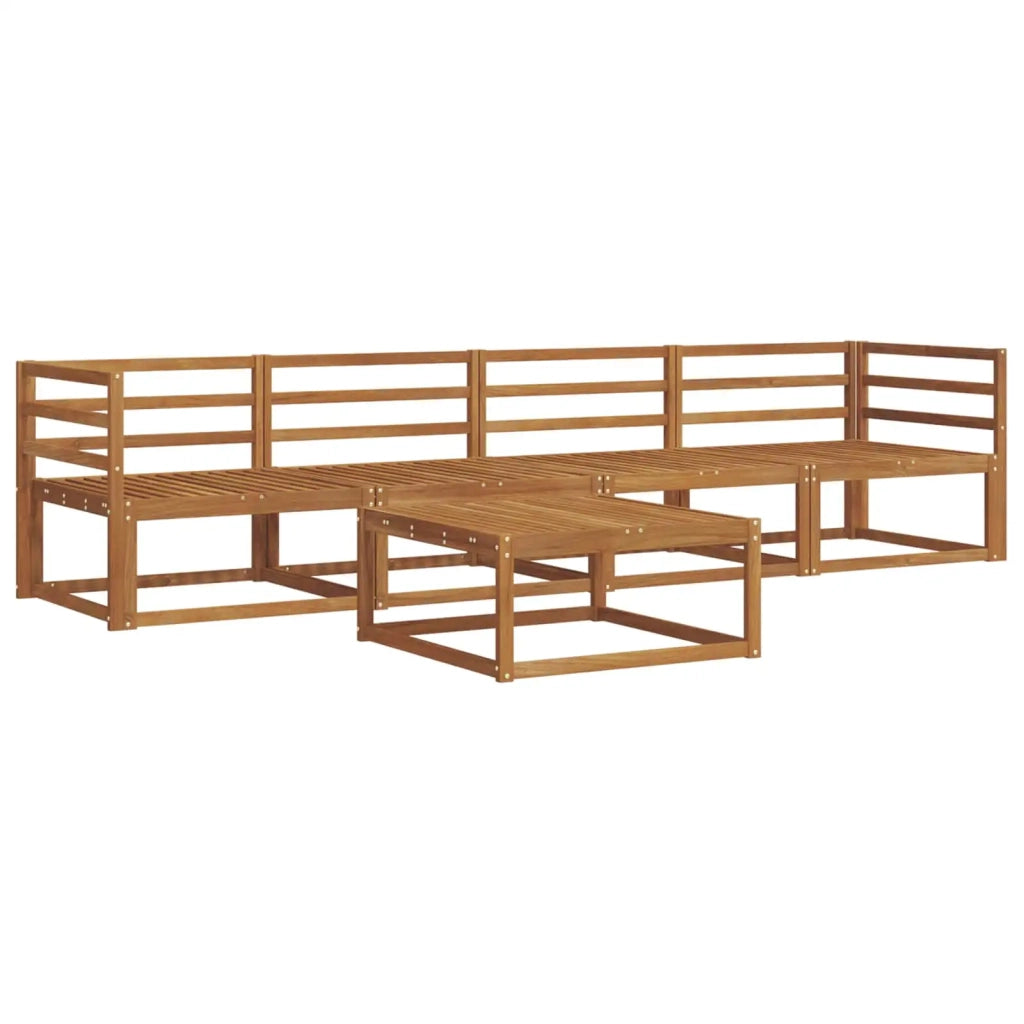 Set di divani da esterno 5 pcs Naturale 3367142