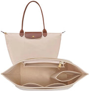 Organizzatore di tasche per portafoglio per borsa a mano Longchamp Le Pliage M (medium, beige)