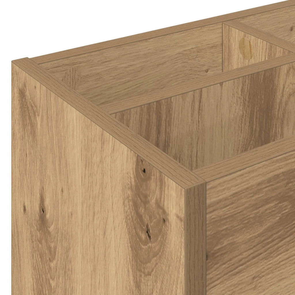 Supporto per Ombrellone Rovere artigianale 65 x 24 x 50 cm 899430