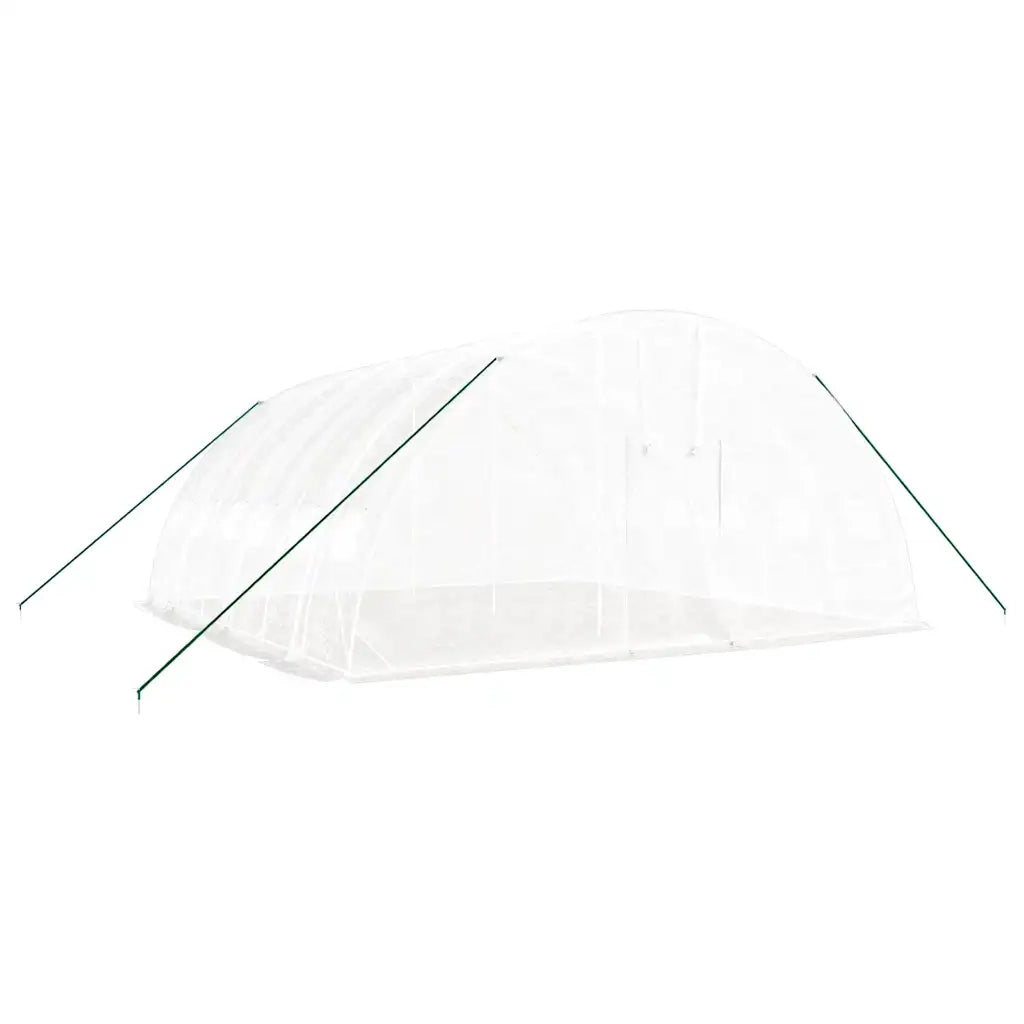 Serra con Telaio in Acciaio Bianco 36 mÂ² 6x6x2,85 mcod mxl 100713
