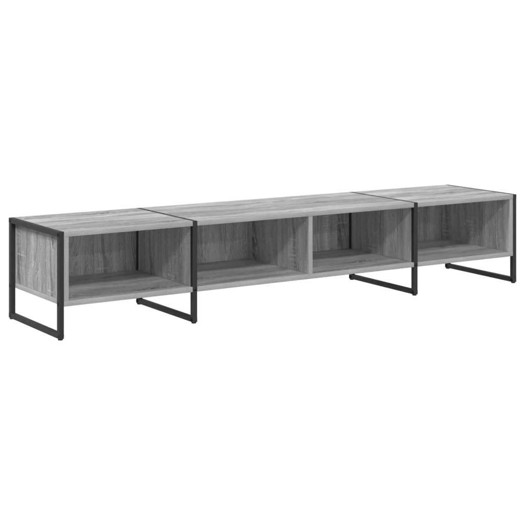 Mobile TV-Credenza TV-Console TV Grigio Sonoma 170,5 x 36 x 30,5 cm Legno multistrato