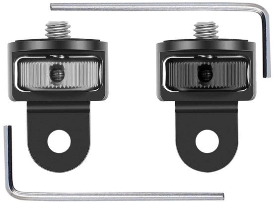 Adattatore di montaggio per fotocamere 360° rotativo da 2 pezzi