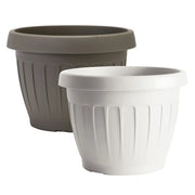 Vaso tondo cappuccino ø 35 x h. 26 cm