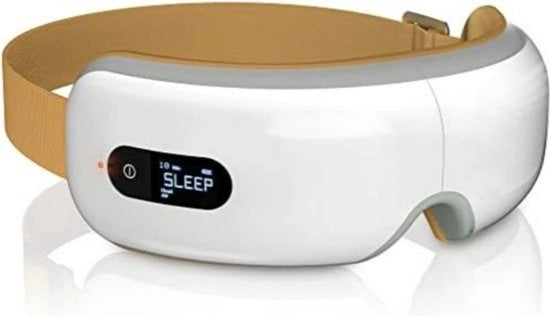 Apparecchio per massaggi oculari - Occhiali massaggi - Massaggio occhi - Bianco