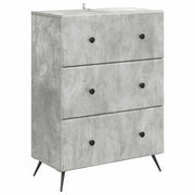 Mobile con Cassetti Grigio Cemento 66 x 34,5 x 90 cm 895528