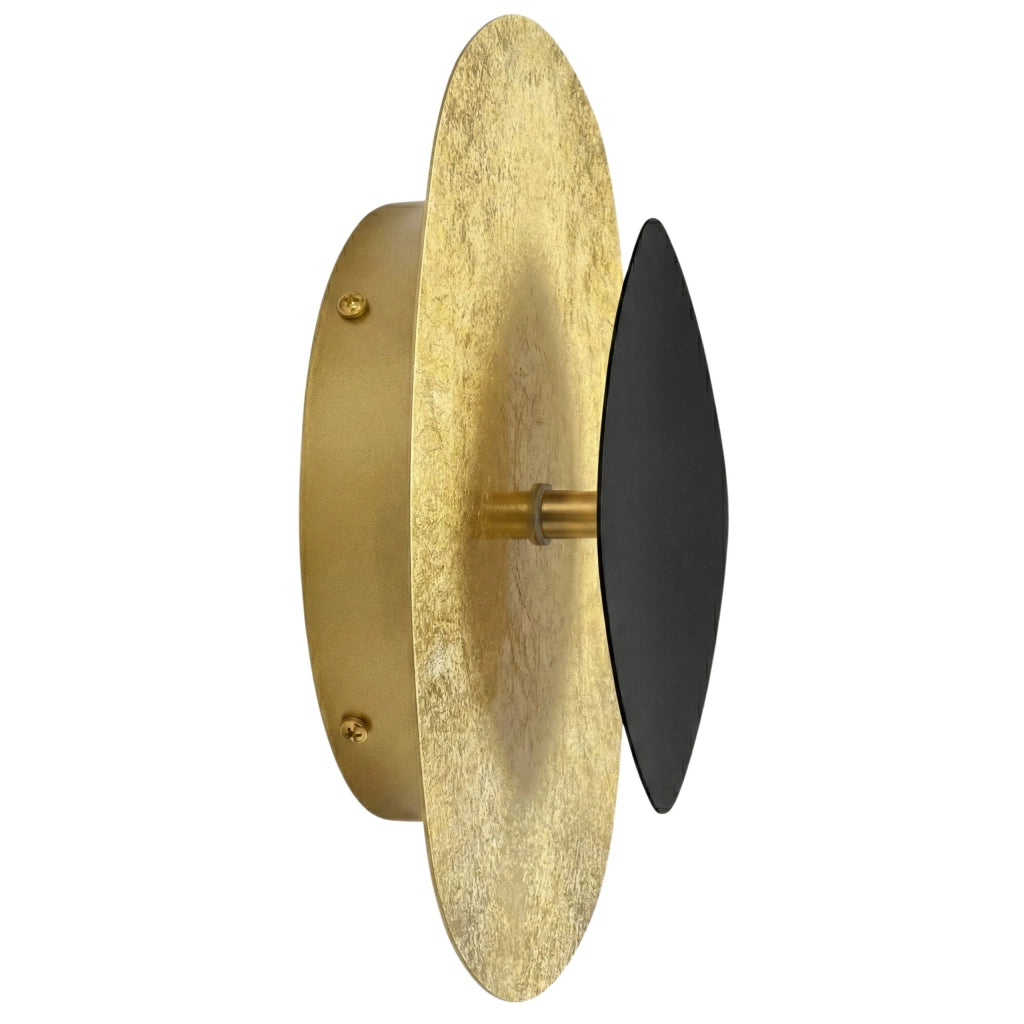 Lampada Da Parete App1270 Black Gold