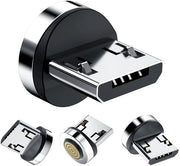 Adattatori magnetici per cavi Micro USB per dispositivi Android (4 pezzi) - Adattatore magnetico per cavi di rete per dispositivi cellulari