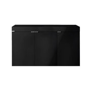 AqPet Cabinet 120 Supporto per Acquari in Legno 120x50x80h Colore: Nero