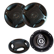 Trade Shop - Coppia Casse Auto Altoparlanti 16 Cm 2 Vie 500 W Watt Speaker Ts1672 Coaxial -