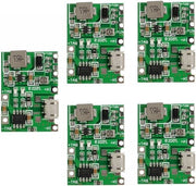 Modulo di Boost 5 pezzi | DC 45 V-8 V a DC 43 V-27 V Modulo di Carica e Ricarica | Pannello di ricarica batteria 18650 Li-Ion