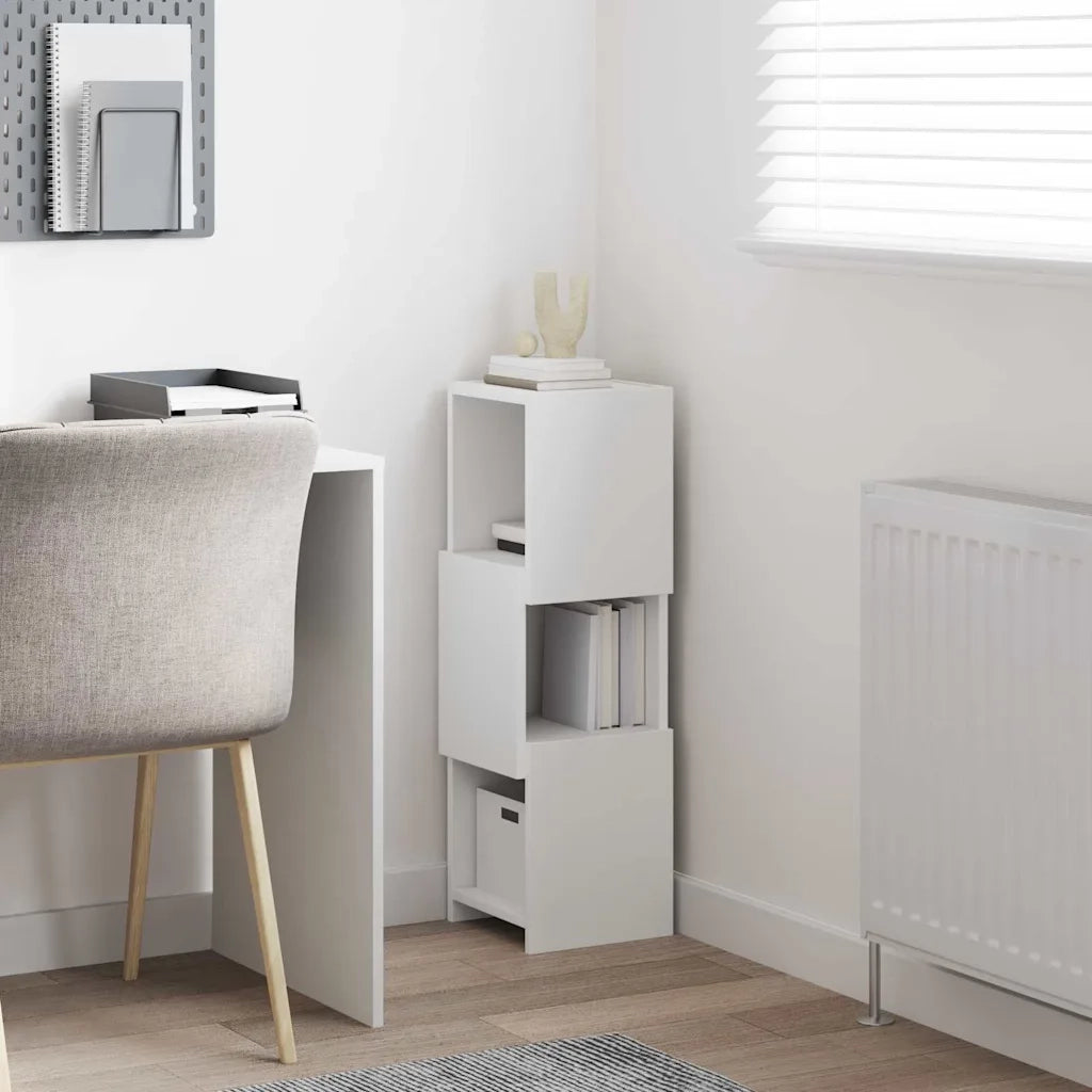 Mobile angolare 25,5x25x80cm Legno multistrato 889813