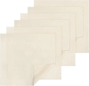 6 set di setole di cotone per filtraggio 50x50cm - filtro per cibo - tovagliolo quadrato non blecato - per cucina, cottura, sappudding, caffè tofu.