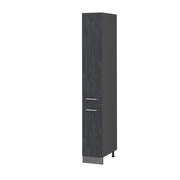 Vicco Armadio da farmacia Calcestruzzo nero 30 cm