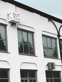 Copri Condizionatore 96x52x82 cm in Alluminio Glam L Bianco