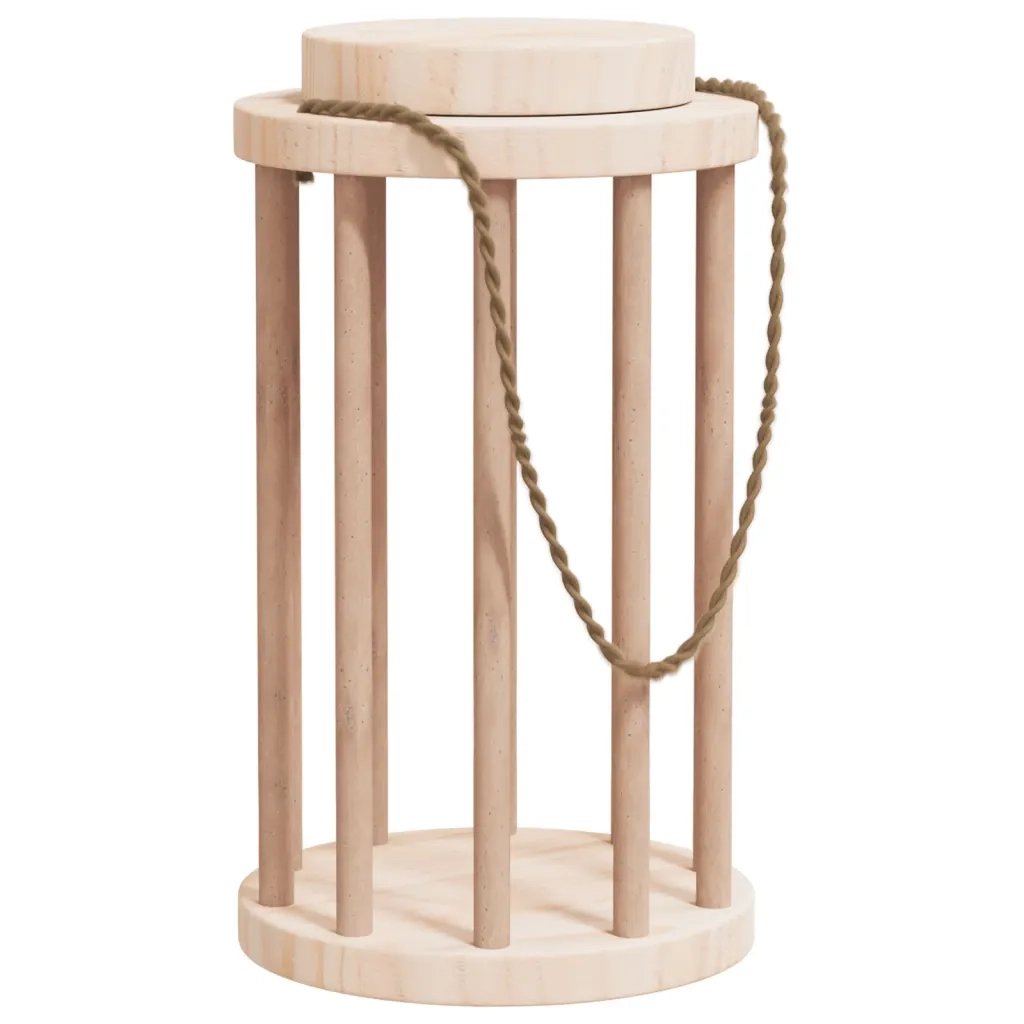 Mangiatoia per Conigli Ã˜15x25,5 cm in Legno Massello di Abetecod mxl 83828