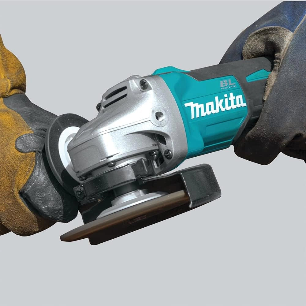 Makita DGA454Z - Mini-amoladora a bateria 18V litio-ion 115 mm BL solo maquina sin cargador ni bateria